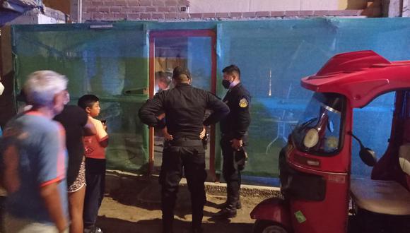 Estallan explosivo en domicilio de calle Luis Albizuri en Pisco.