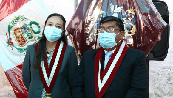 Mientras que la vicepresidente será Gloria Salas Núñez. El nuevo presidente declaró previamente que su mayor preocupación es estabilidad de la salud en Arequipa. (Foto: Eduardo Barreda)