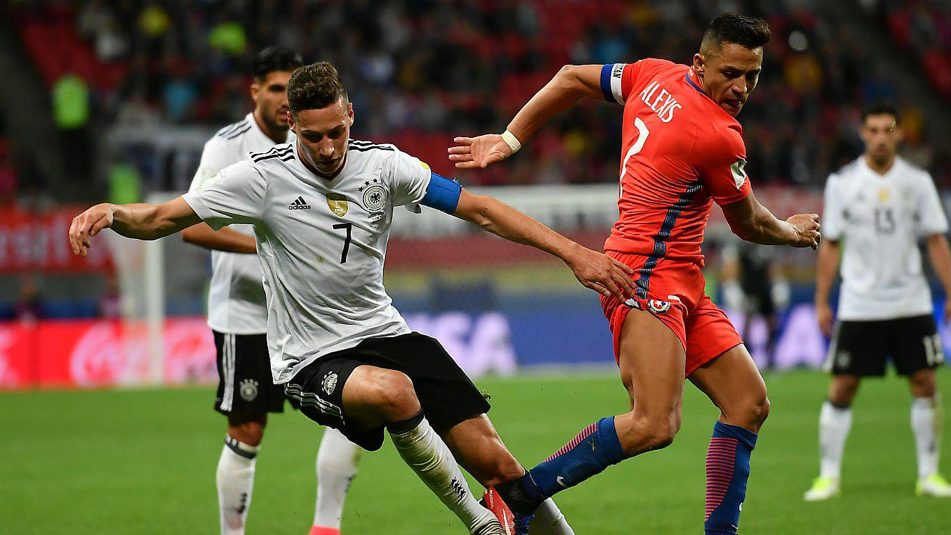 Copa Confederaciones: Chile y Alemania empataron 1-1 en partidazo