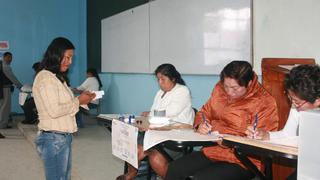 Elecciones 2014: Conoce las mesas de sufragio que se instalaron a las 5 de la mañana