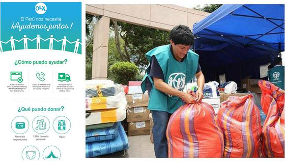 ​OLX Perú lleva tus donaciones a los damnificados por los huaicos
