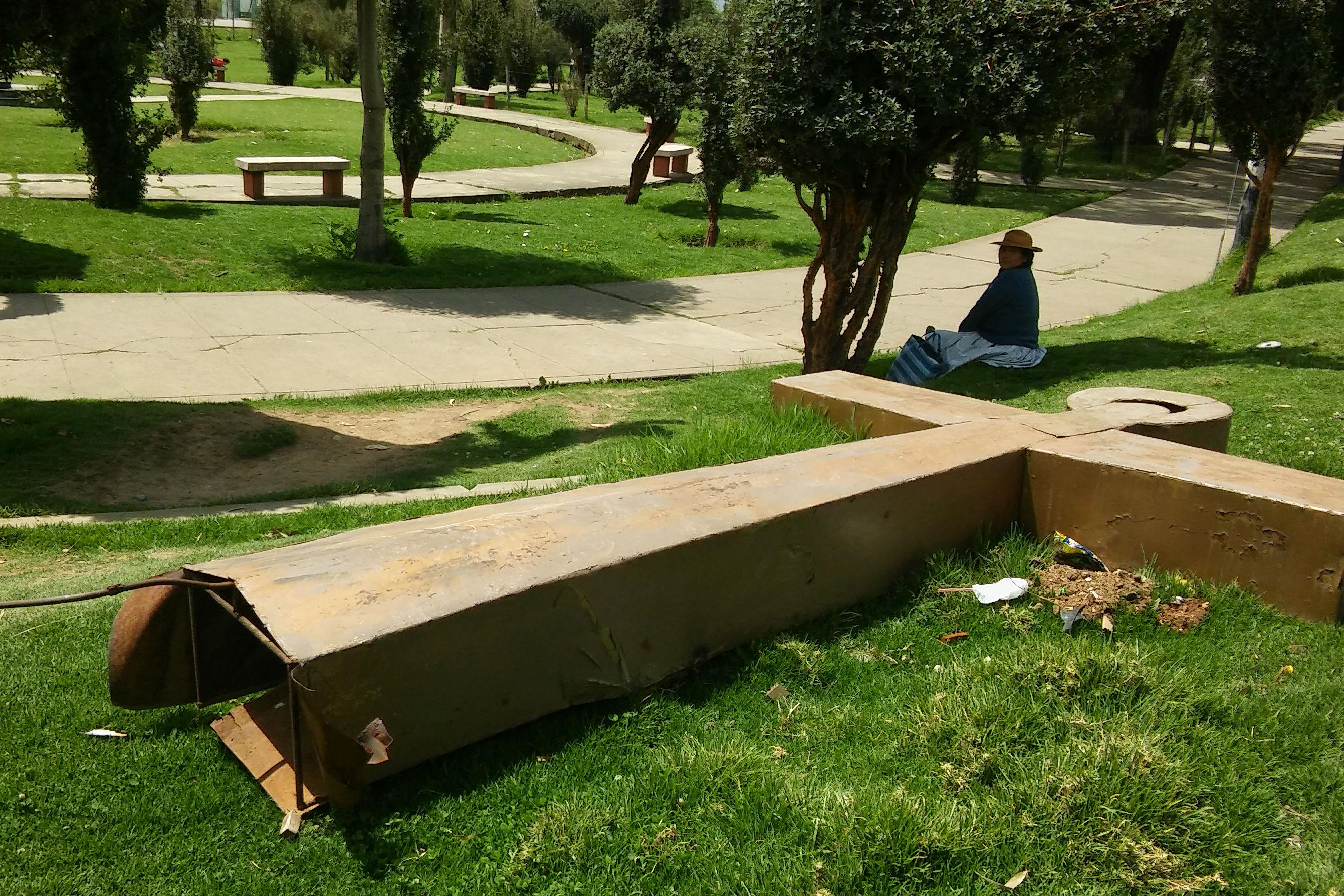 Así luce ​parque dedicado a Miguel Grau en Huancayo (VIDEO)