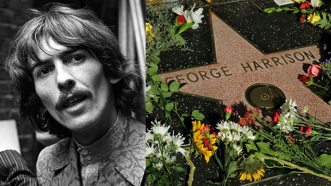 George Harrison: Su estrella en el Paseo de la Fama de Hollywood cumple hoy 9 años