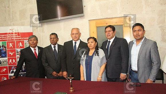 Juraron los integrantes del Consejo Regional del Deporte en Arequipa