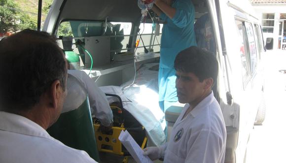 Cuatro heridos por despiste de automóvil en Huancarama