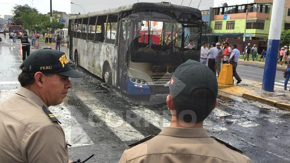 Protransporte: Accidente de bus en el Rímac se debió a desperfectos técnicos (FOTOS Y VIDEO)