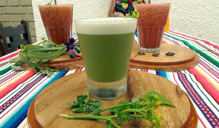 ​Populares bebidas andinas hechas cocteles (VIDEO)