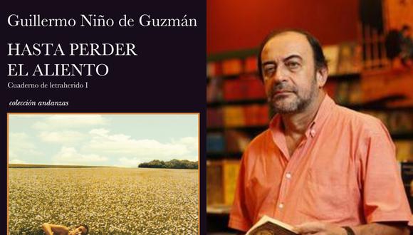 El autor peruano junto a la portada de su reciente publicación (Foto: Tusquets / GEC)