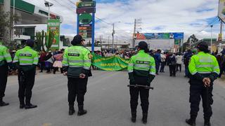 Así fue el primer día de paro agrario y de transporte de carga pesada en Huancayo