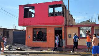 Pisco: Incendio consume segundo piso de vivienda en La Alameda