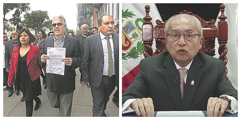 Negativa de Fiscal de la Nación a renunciar genera enfrentamientos en el Congreso