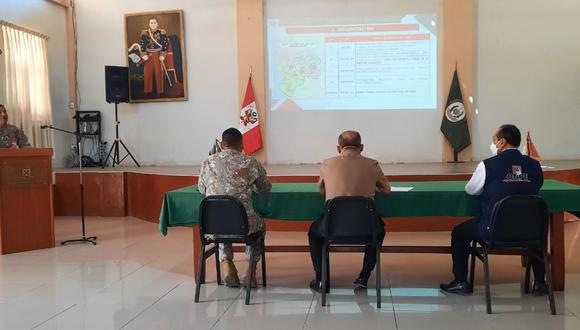 ODPE Piura se reúne con representantes de las Fuerzas Armadas y Policía Nacional