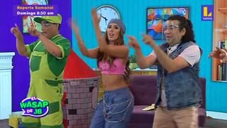 Yahaira Plasencia hizo bailar al elenco de “El Wasap de JB” al ritmo de “U La La”