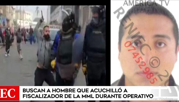 Jean Carlos Pérez Espinoza fue identificado por la Policía tras analizar los videos del ataque. (América Noticias)