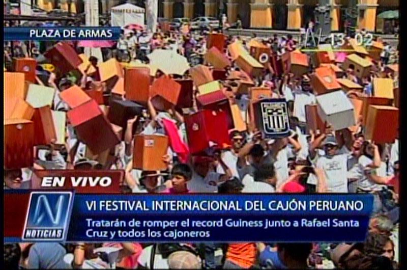 Cajón peruano: Mil 524 personas tocaron juntos y baten récord Guinness