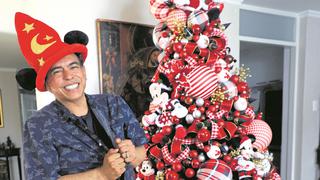 Ernesto Pimentel y su tierna sesión de fotos navideñas con su hijo Gael 
