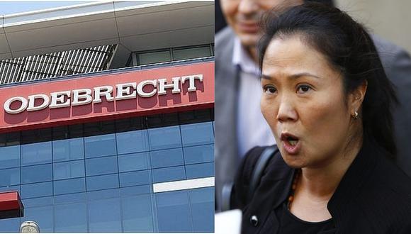 ​Odebrecht entregó 1 millón de dólares a la campaña de Keiko Fujimori
