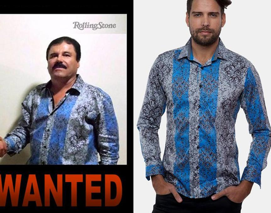 ​Camisa de "El Chapo" genera avalancha de ventas en Los Ángeles