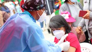 COVID-19: Yauli, Huancayo y Tarma son la provincias que tienen más población objetivo vacunada