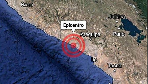 ​Fuerte sismo asusta a arequipeños durante esta madrugada