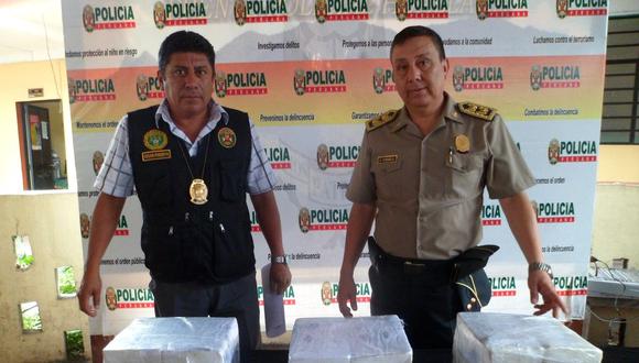 Policía detecta e incauta 31 kilos de clorhidrato de cocaina