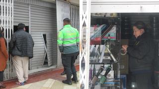Tacna: Desvalijan tienda de computadoras en zona comercial con cámaras de seguridad