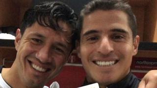 El mensaje de Aldo Corzo y una imagen con Gianluca Lapadula: “Más unidos que nunca”