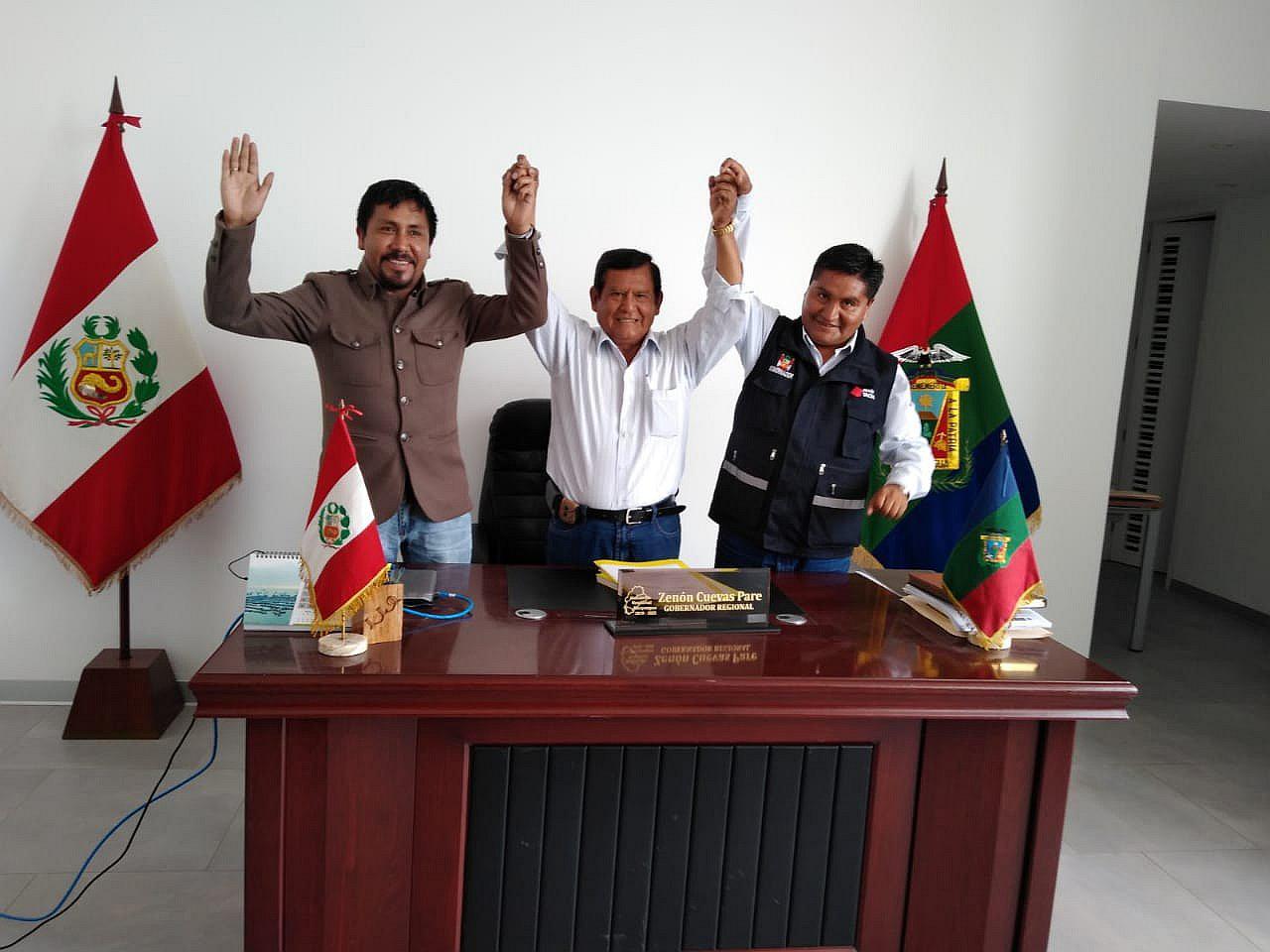 Gobernadores de Arequipa, Moquegua y Tacna se unen para pedir reconstrucción