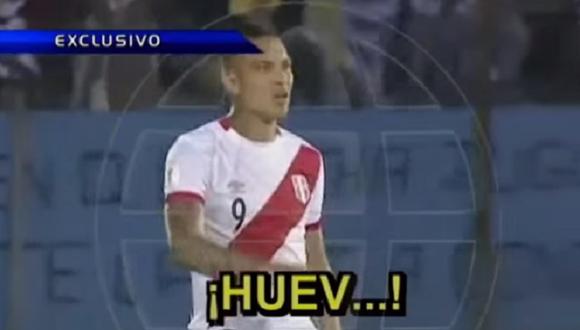 ​Paolo Guerrero recriminó a Claudio Pizarro tras gol de Uruguay (VIDEO)