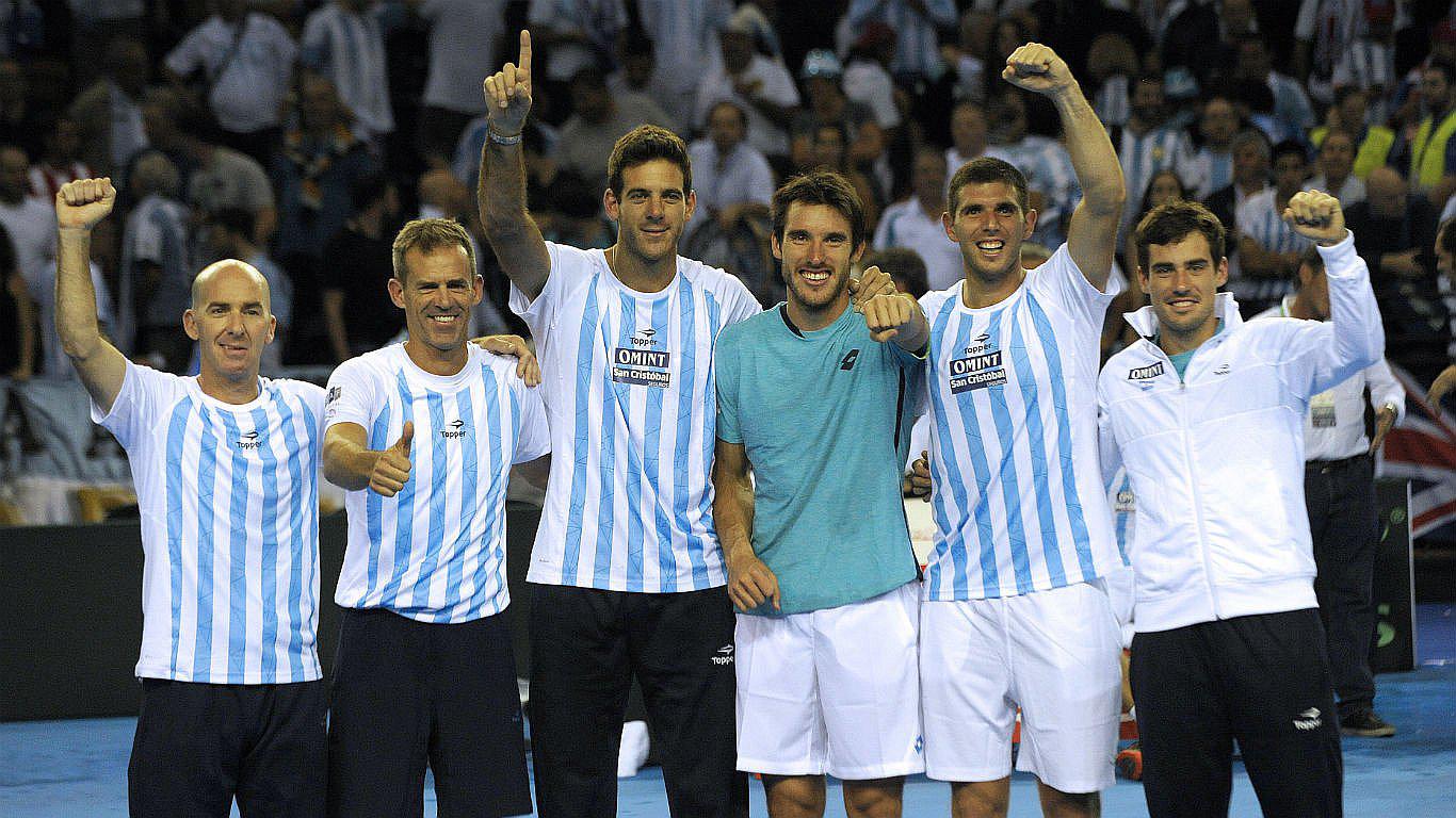 Argentina ganó su primera Copa Davis al derrotar a Croacia en Zagreb