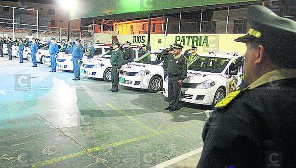 PNP: Cuatro comisarías no tienen patrulleros en Arequipa