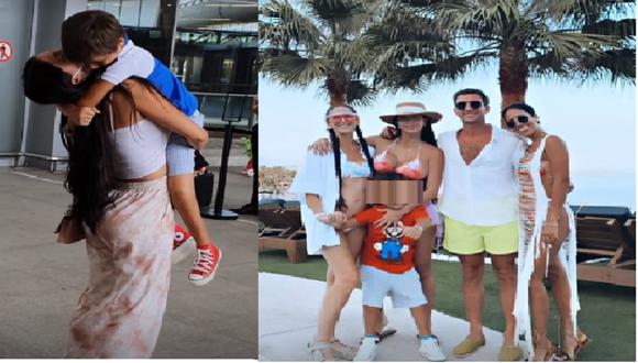 Sheyla Rojas ahora se lleva muy bien con la familia de Antonio Pavón. (Instagram)