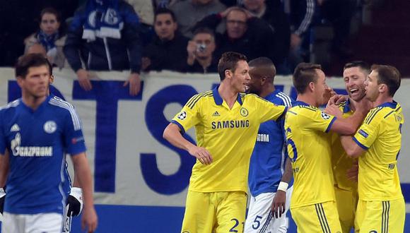 Champions League: Chelsea aplastó 5-0 al Schalke en Alemania