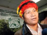 Apus declaran traidor a líder indígena Alberto Pizango