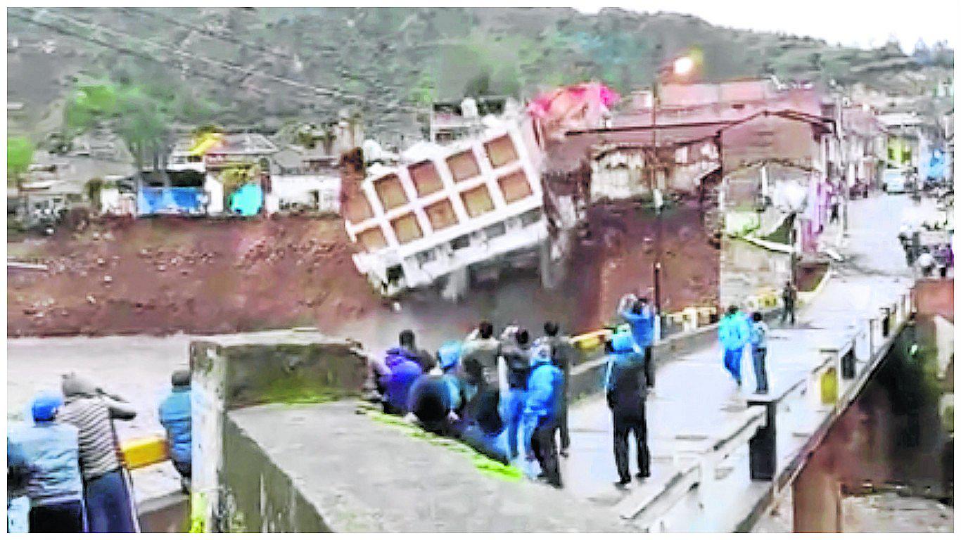 ​Huancavelica entra a estado de emergencia por lluvias