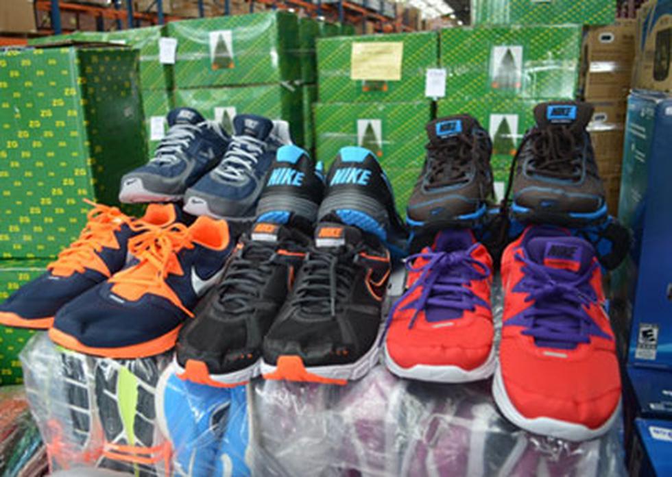 Incautan seis toneladas de televisores, zapatillas y adornos navideños