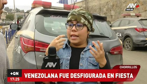 Desfiguran a venezolana con un pedazo de vaso en Chorrillos (VIDEO)