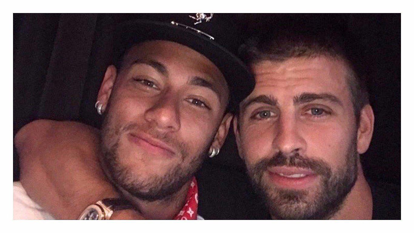 Gerard ​Piqué y la foto con la que confirma que Neymar "se queda" en el Barcelona