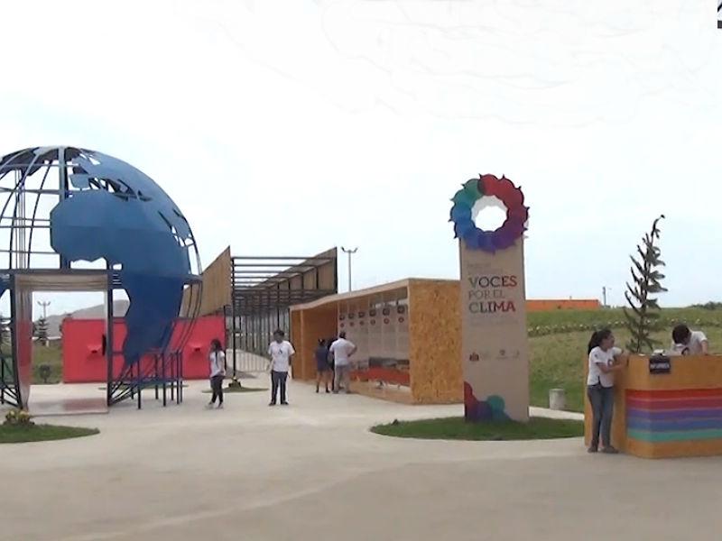“Voces por el Clima”, un parque para despertar la conciencia ambiental (VIDEO)