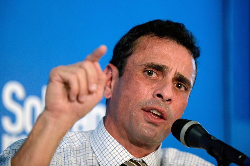Henrique Capriles advierte que saqueos son "bombas" en las que está sentada Venezuela