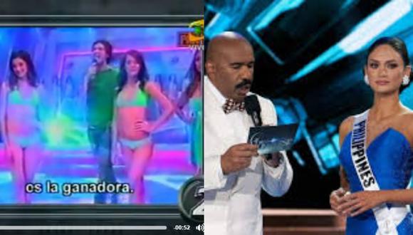 Comparan a Cristian Rivero con Steve Harvey por este error en Miss Teen International (VIDEO)