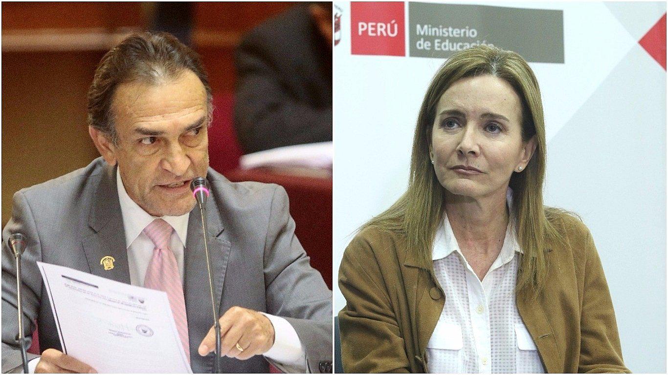 Héctor Becerril: Solo tres congresistas fujimoristas se opusieron a censura de Marilú Martens (VIDEO)