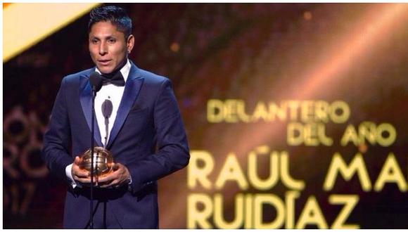 Raúl Ruidíaz ganó el Balón de Oro como 'Mejor Jugador del año' en México (VIDEO)
