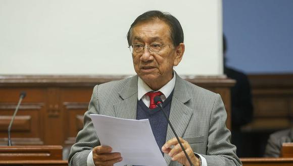 El congresista José Balcázar justificó las declaraciones misóginas de Aníbal Torres contra Sol Carreño. Foto: Congreso