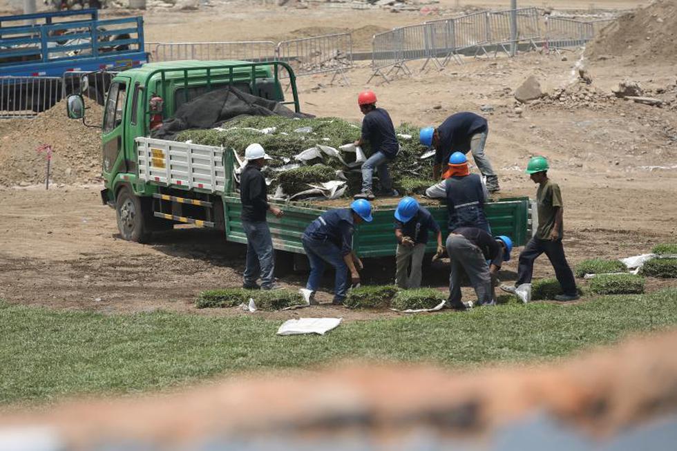 Parque del Migrante avanza a paso muy lento (FOTOS)