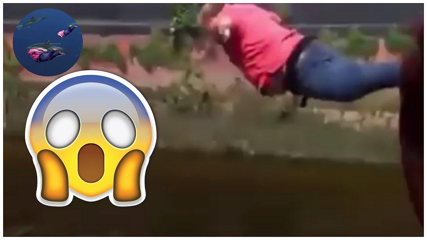 Facebook: se lanzó de puente para cumplir reto pero este detalle lo hizo viral (VIDEO)
