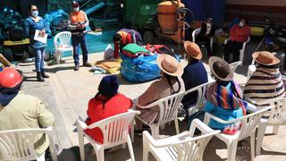 Apoyo humanitario para población vulnerable al frío en 15 distritos de Huancayo