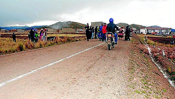 Puno: señalan sospechoso cambio de encargado de vía en Lampa