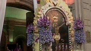 VIDEO: Se inició tercer recorrido procesional del Señor de los Milagros