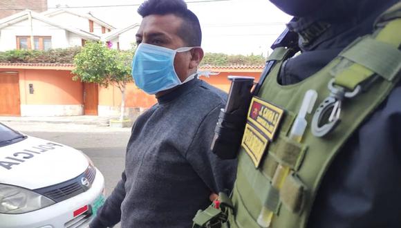 Martín Cruz Cusiatao en la etapa de investigación policial fiscal aceptó haber agredido con arma blanca a Hoover Claros y culpó a su borrachera